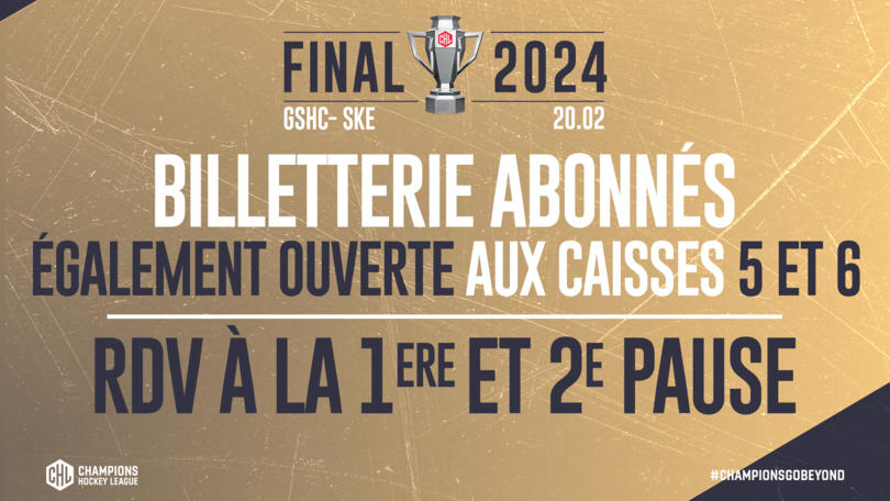 Billetterie CHL