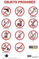 Objets prohibés