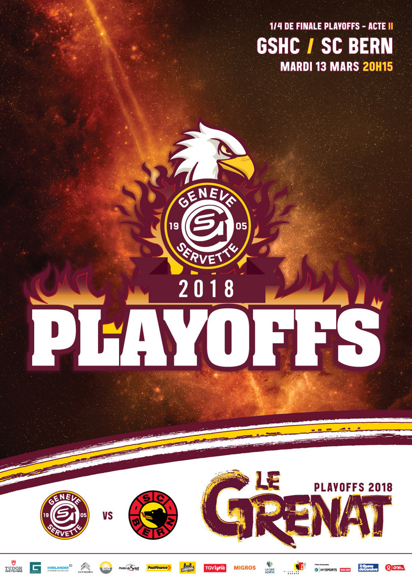 1/4 de finale Playoffs - Berne