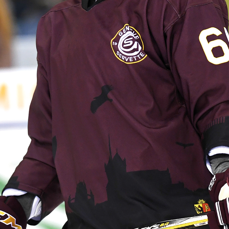 GSHC - Maillot préparation grenat