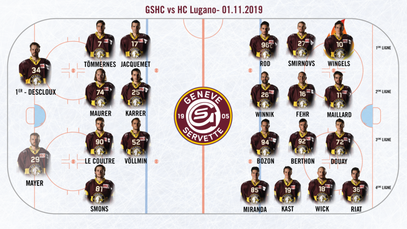 GSHCHCL - LINE UP