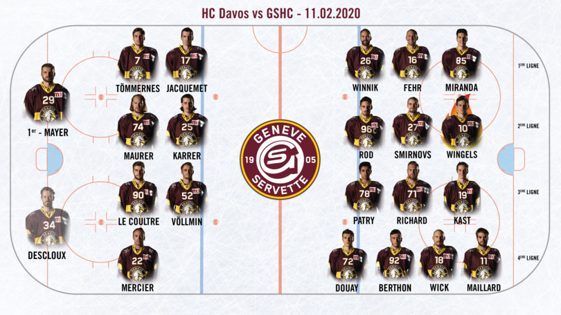 HCDGSHC - line up