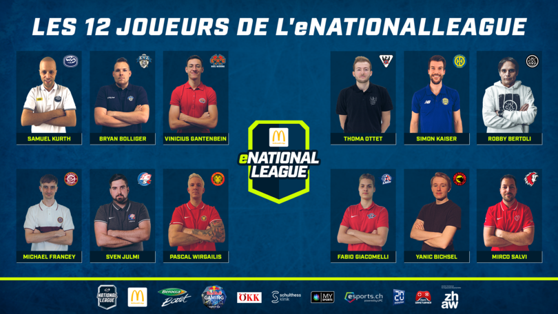 Les 12 joueurs 