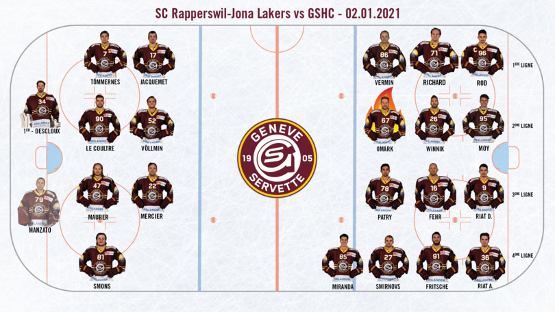 SCRJGSHC - Line up