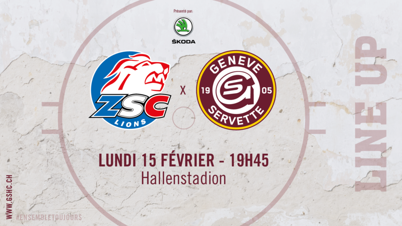 ZSC vs GSHC - Line up