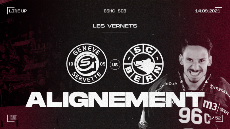 L'alignement GSHC vs CP Berne