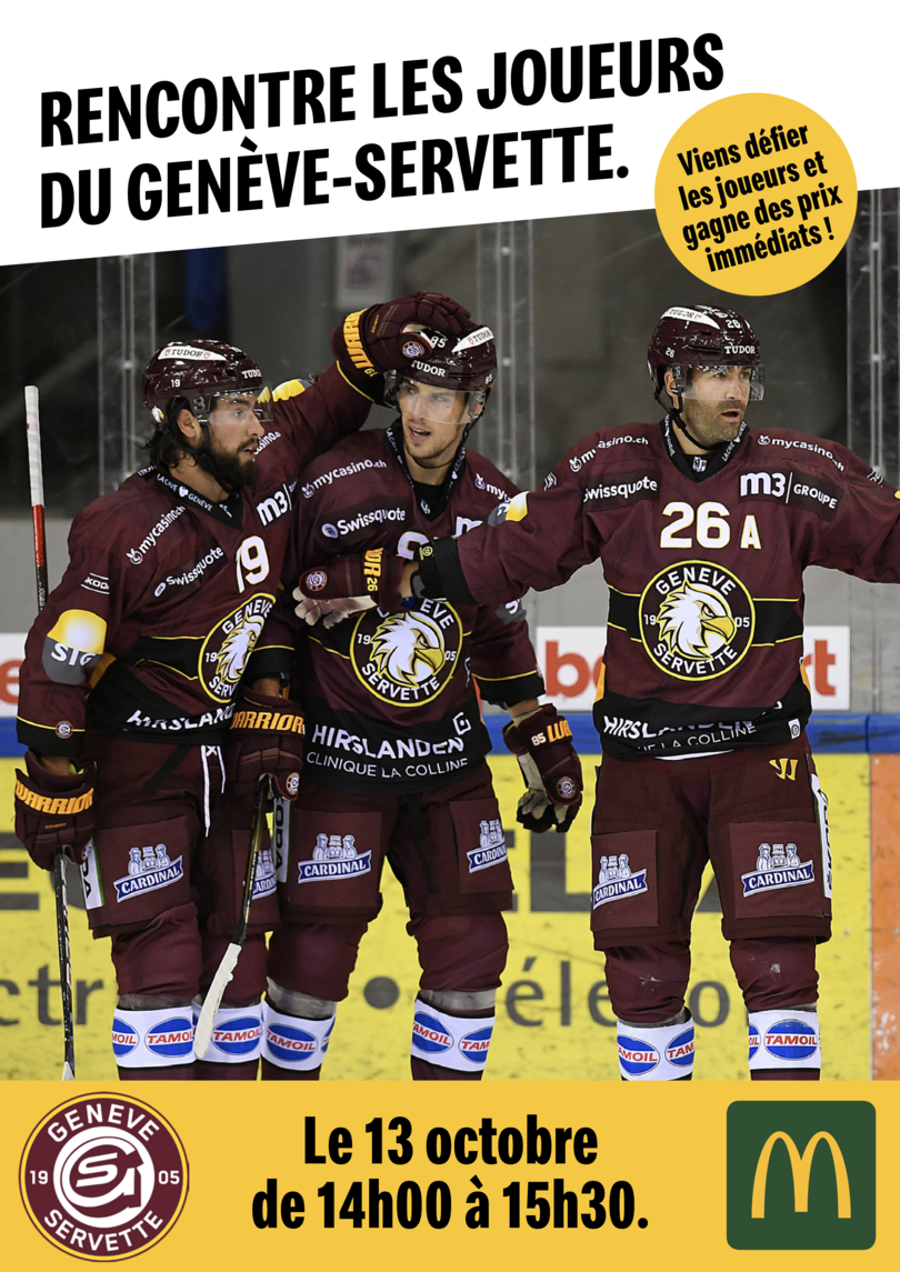 Le GSHC au McDonald's du Lignon