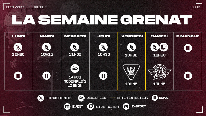 La Semaine Grenat 5