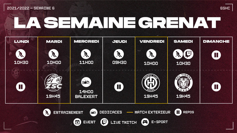 Semaine Grenat #4