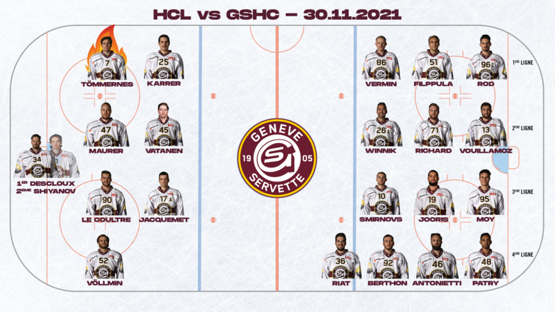 HCL GSHC LINE UP