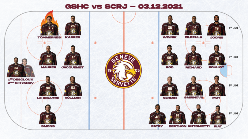 GSHC SCRJ LINE UP