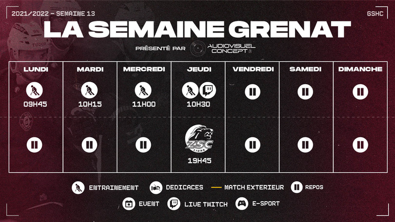 semaine grenat