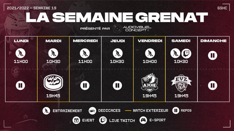 Semaine Grenat