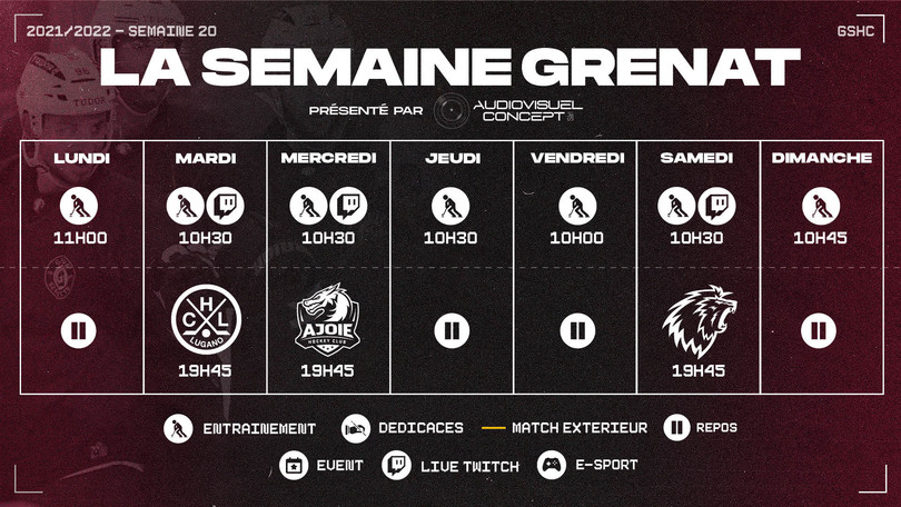 la semaine grenat