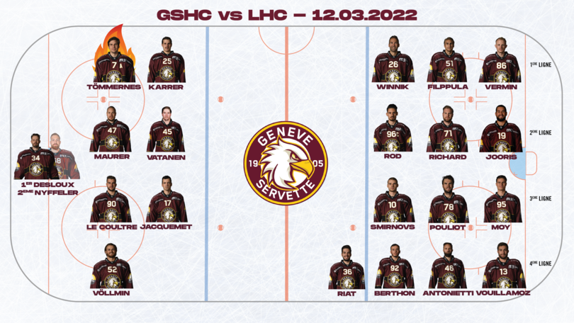 GSHC vs LHC - Line up