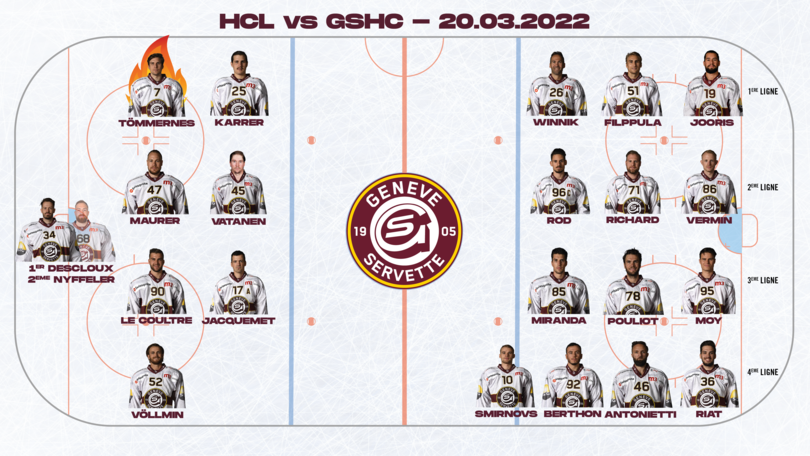 HCLGSHC - Line up