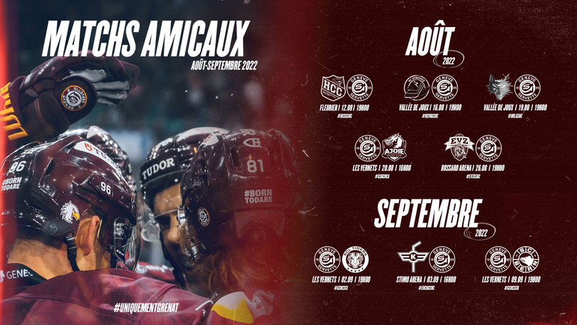 GSHC Matchs amicaux