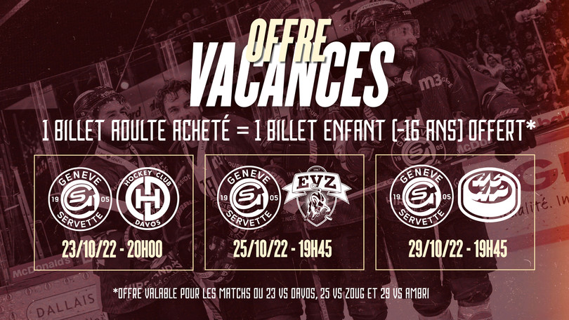 Offre Vacances