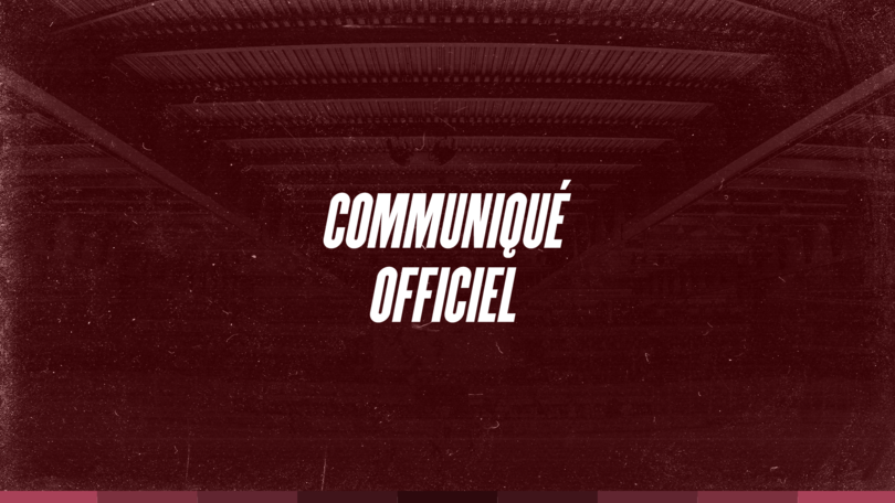 Communiqué Officiel