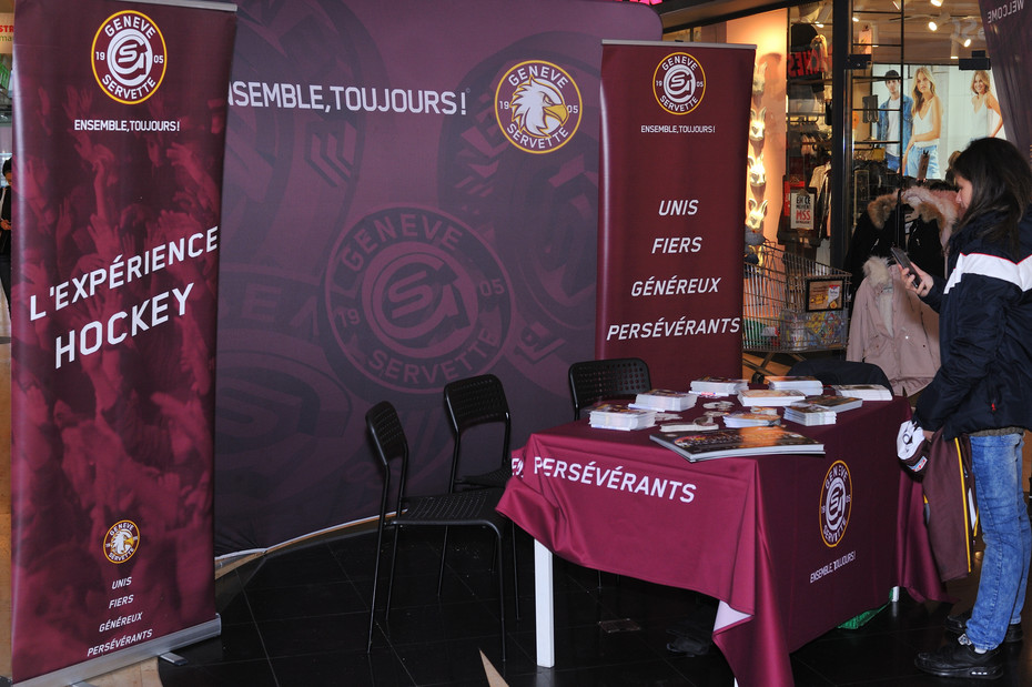 Le GSHC au Centre Commercial La Praille