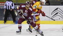 HASANI - WICK (GS)  - MICFLIKIER (BI)  24.10.2017 , Genève Servette - Bienne  GS-BIphoto Eric Lafargue