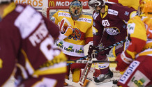 HILLER (BI) - RUBIN (GS)   24.10.2017 , Genève Servette - Bienne  GS-BIphoto Eric Lafargue