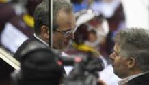 EMOND , entr. - MATTE , entr.-ass. (GS) 23.2.2021 , Genève-Servette - Zoug  GS-EVZ photo Eric Lafargue