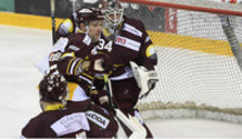 concentration MERCIER - DESCLOUX (GS)        23.2.2021 , Genève-Servette - Zoug  GS-EVZ photo Eric Lafargue