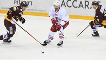 SMONS (GS) - ALMOND (LHC) - KAST (GS)   23.3.2021 , Genève-Servette - Lausanne  GS-LHCphoto Eric Lafargue