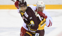 VOUILLAMOZ (GS) - KENINS (LHC)      23.3.2021 , Genève-Servette - Lausanne  GS-LHCphoto Eric Lafargue