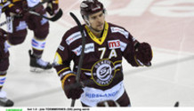 but 1-2 : joie TOEMMERNES (GS) poing serré  27.3.2021 , Genève-Servette - Fribourg Gottéron  GS-FRphoto Eric Lafargue