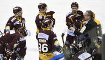 temps mort : WINNIK - TOEMMERNES - FEHR - VERMIN - JACQUEMET - EMOND , entr.  (GS)    27.3.2021 , Genève-Servette - Fribourg Gottéron  GS-FRphoto Eric Lafargue