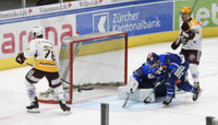 but 3-1 : POULIOT (GS) marque - WAEBER - WEBER (ZSC) - joie ROD (GS)    7.9.2021 , Zurich Lions - Genève-Servette  ZSC-GS photo Eric Lafargue