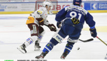 GUIGNARD (GS) - HOLLENSTEIN (ZSC)     7.9.2021 , Zurich Lions - Genève-Servette  ZSC-GS photo Eric Lafargue