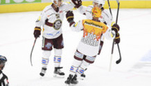 but 4-2 : joie FILPPULA , le buteur - TOEMMERNES - ROD (GS)    7.9.2021 , Zurich Lions - Genève-Servette  ZSC-GS photo Eric Lafargue