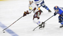 FILPPULA (GS) - PEDRETTI - ROE (ZSC)     7.9.2021 , Zurich Lions - Genève-Servette  ZSC-GS photo Eric Lafargue