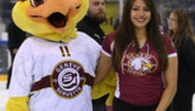 CALVINA - CHEERLEADERS  (GS)       16.10.2021 , Genève-Servette - Rapperswil Lakers GS-RAP  photo Eric Lafargue