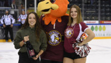 CALVIN - CHEERLEADERS  (GS)       16.10.2021 , Genève-Servette - Rapperswil Lakers GS-RAP  photo Eric Lafargue