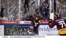 but 3-3 : super ambiance ce soir aux Vernets pour la joie de POULIOT (GS)     19.11.2021 , Genève-Servette - Zoug  GS-EVZ photo Eric Lafargue