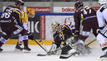 VERMIN (GS) - ARCOBELLO (LUGA) - arrêt DESCLOUX - MAURER (GS) - MORINI (LUGA)          8.3.2022 , Genève-Servette - Lugano  GS-LUGAphoto Eric Lafargue