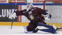 arrêt NYFFELER (GS)   9.3.2022 , Genève-Servette - Ajoie  GS-AJOphoto Eric Lafargue