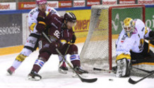 ROUILLER (AJO) - BERTHON (GS) - WOLF (AJO)   9.3.2022 , Genève-Servette - Ajoie  GS-AJOphoto Eric Lafargue