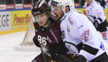 VERMIN (GS) - ABDELKADER (LUGA)   18.3.2022 , Genève-Servette - Lugano  GS-LUGAphoto Eric Lafargue