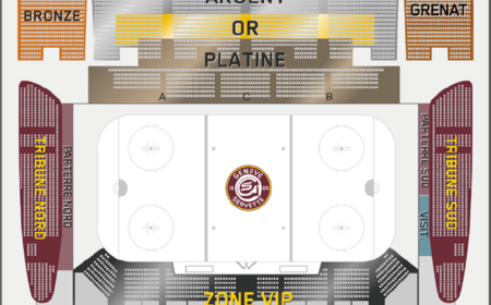 Plan de la patinoire
