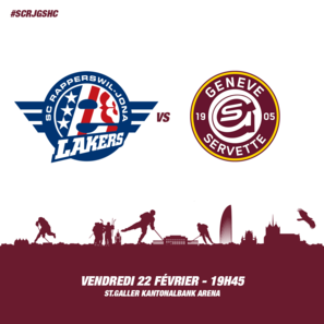 L'avant-march Rapperswil vs GSHC