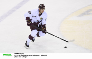 MIRANDA (GS)   6.9.2019 , Genève-Servette - Düsseldorf  GS-DUSSphoto Eric Lafargue